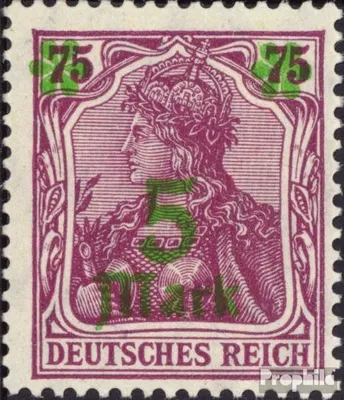 Produktbild von Briefmarken Deutsches Reich 1921 Mi 156 gestempelt Germania mit Aufdruck