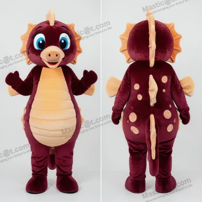 Zdjęcie produktu dla Kasztanowy MASTICOT Pluszowy Maskot - Syrenka