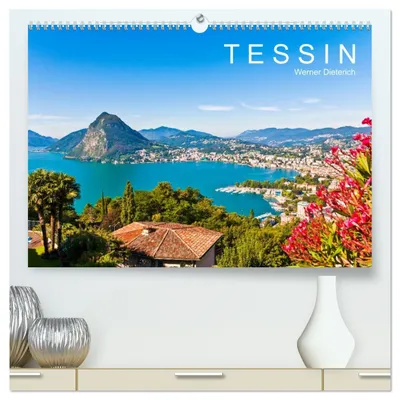 Produktbild von TESSIN Werner Dieterich (hochwertiger Premium Wandkalender 2027 DIN A2 quer), Kunstdruck in Hochglanz