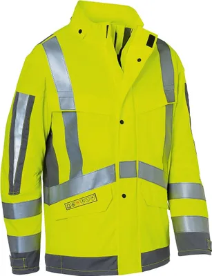 Produktbild von Kübler Protectiq High Vis Wetterjacke Arc2 Psa 3 Warnorange/Anthrazit M