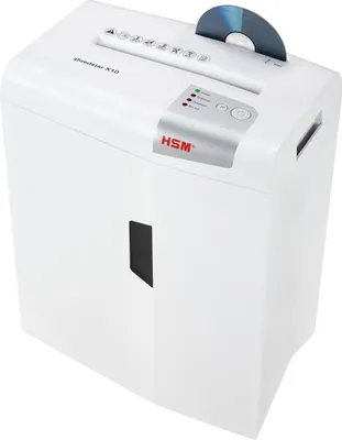 Produktbild von HSM X10, Partikelschnitt-Zerkleinerung, 22 cm, 4.5 x 30 mm, 20 l, 58 dB, Tasten