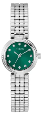 Produktbild von Guess Damen Uhr Armbanduhr CLARA GW0930L1 Edelstahl silber