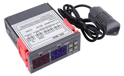 Temperaturregler STC-3028, 12 V, digital, mit Sensor