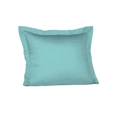 Produktbild von Fleuresse Mako-Satin-Kissenbezug uni colours aqua 6078