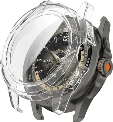 Produktbild von Für Xiaomi Watch S4 Sport Kunststoff Watch Hülle + Tempered 9H Glas Transparent