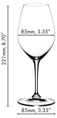 Imagen del producto de Riedel - Juego de 4 copas para vino blanco / champán. Modelo: 642200403