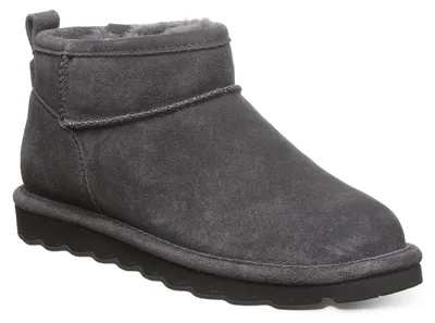 Produktbild von BEARPAW Shorty Damen Winterstiefelette Lammfellstiefel Boots 2860W Graphite, Schuhgröße:37 EU
