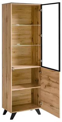 Produktbild von Wohnzimmer Luxus Vitrine Schrank Holz Modern Möbel Designer Einrichtung