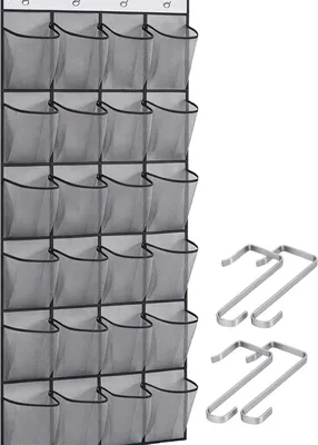 Imagen del producto de Organizador Türorganizer con 24 compartimentos, 150 x 56 cm, para colgar, ideal para almacenamiento