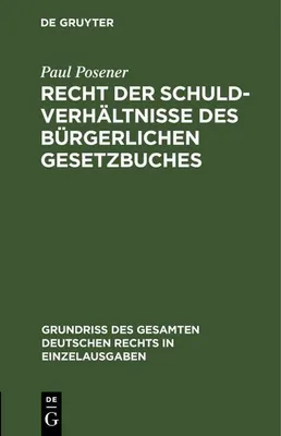 Produktbild von Recht der Schuldverhältnisse des Bürgerlichen Gesetzbuches