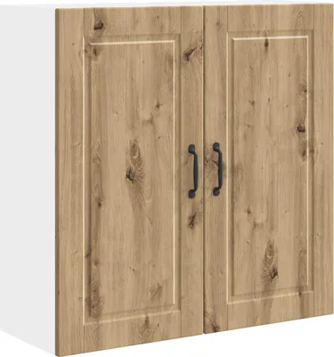 Immagine prodotto di vidaXL Armadio a muro PORTO in rovere Artisan 80 x 31 x 80 cm in materiale derivato dal legno