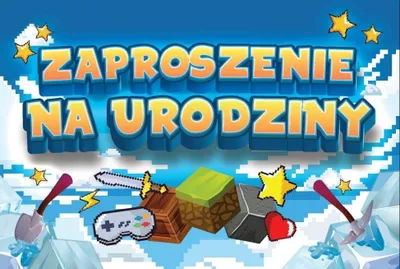 Zdjęcie produktu dla Zaproszenie Urodziny Zay Mini (10szt) - YEKU