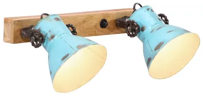 Obrázek produktu pro vidaXL Nástěnné světlo 25 W Modrá 45x25 cm E27