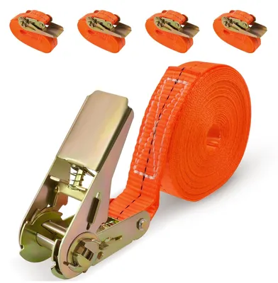 Immagine prodotto di Solidchoice - 4 cinghie di fissaggio regolabili con sistema a cricchetto