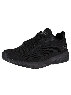 Produktbild von Skechers Herren Sport Squad Memory-Schaum-Trainer, Schwarz 39.5 EU