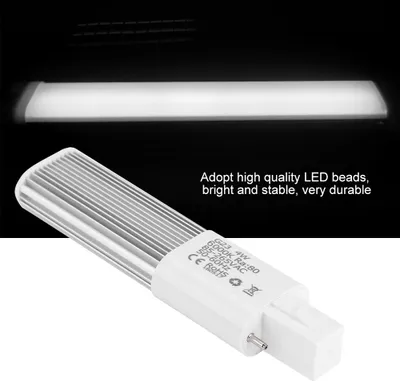 Image de 4W 2 pin LED Compact Lamp Energy saving Lighting Tube Bulb 85-265V(Cool White G23)