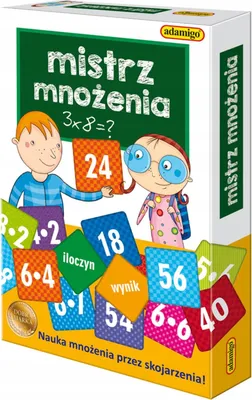 Immagine prodotto di ADAMIGO PL Multiplication Master - gioco educativo 04676