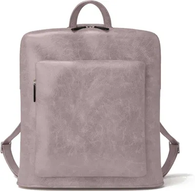 Produktbild von Eleganter Damen Veganer Kunstleder Rucksack 30605 Pink
