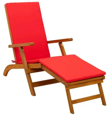 Image de Chaise longue réglable et pliable vidaXL 55 x 146 x 91 cm