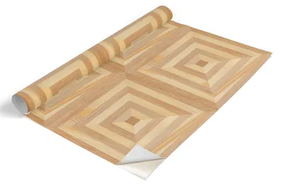 Produktbild von Tulup Möbelfolie - Klebefolie Möbel - Selbstklebende Folie 65x130 cm - Möbelfolie Schrank - Folie für Möbel - Möbelfolie Küche - Wasserdicht - Abwaschbar - Selbstklebend - Luftblasenfrei - Holzgeometrie