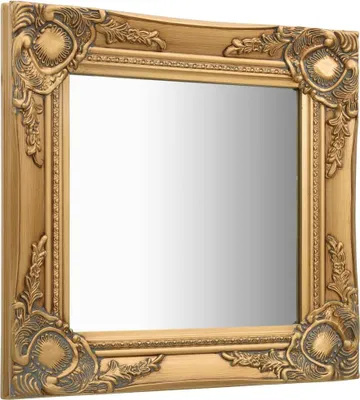 Obrázek produktu pro vidaXL Nástěnné zrcadlo v barokním stylu 40x40 cm zlaté