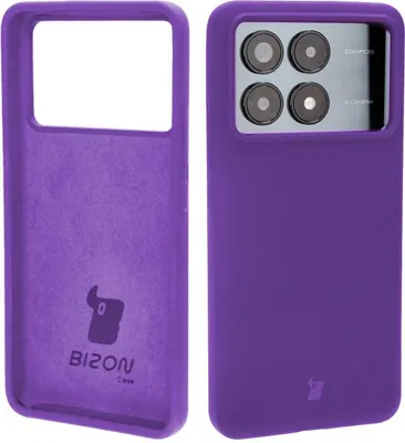 Produktbild von Bizon Soft Case für Xiaomi Poco F6 Pro, Lila