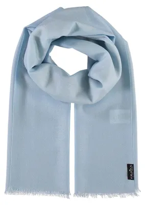 Productafbeelding van FRAAS sjaal Pashmina Stola Scarf Light Blue Lichtblauw
