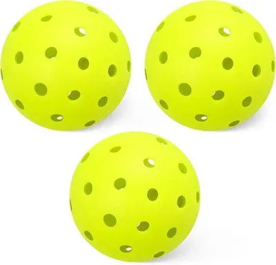 Produktbild von Gelbe Pickelball-Sets, 7,4 cm Durchmesser, 10er Pack