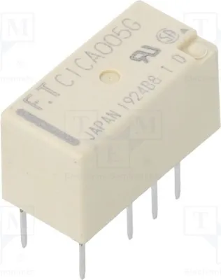 Produktbild von 1x Relais: elektromagnetisch  USpule : 5VDC 0,3A/125VAC  2A FTR-C1CA005G Elektroma