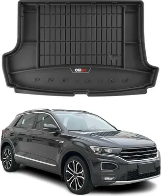 Produktbild von OMAC Gummi Kofferraumwanne für VW T-Roc 2017-2022 TPE Laderaumwanne Schwarz