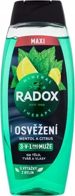 Zdjęcie produktu dla Radox Refreshment Żel pod prysznic dla mężczyzn, 450 ml