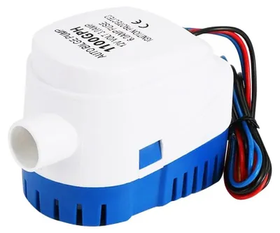 Productafbeelding van Bilge Pomp 12v Automatisch met Vlotterschakelaar -1100GPH/70LPM voor Boten