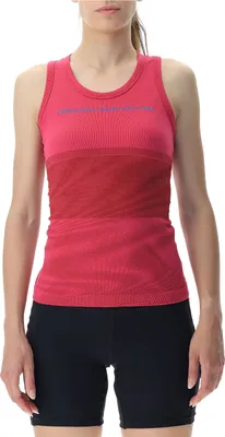 Produktbild von UYN Crossover ärmelloses Laufshirt Damen rose/sofisticated red L