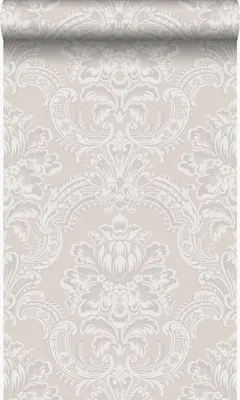 Produktbild von Origin Wallcoverings Tapete Ornamente Grau 53 cm x 10.05 m
