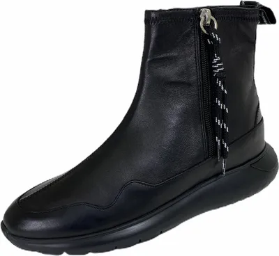 Produktbild von C16 stivaletto donna HOGAN H371 INTERACTIVE3 ZIP schwarz Stiefel Frauen