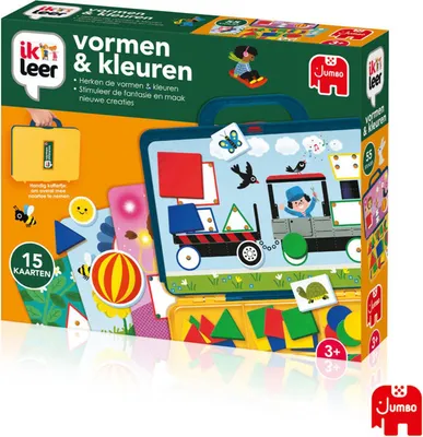 Immagine prodotto di Jumbo Imparo a formare i colori, il gioco per bambini - gioco educativo