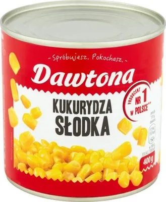 Immagine prodotto di Dawtona Kukurydza Konserwowa 400 g w Puszce