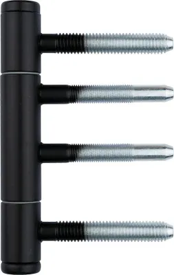 Produktbild von Einbohrband Hermat 3-teilig Ø 15 mm schwarz