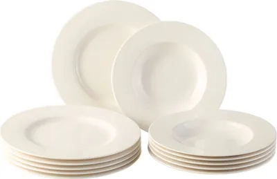 Produktbild von Basic White Tafel Set 12tlg.EC | vivo - Villeroy & Boch Group | Premium Porcelain |  Germany | Art.-Nr. 1952777611 | EAN 4003686352063