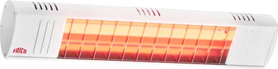 Obrázek produktu pro Infračervený sálavý ohřívač Term Short IP44 1500 W, bílý