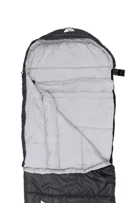 Immagine prodotto di Sacco a pelo sintetico Volven Camper 220x75 cm grigio sinistro