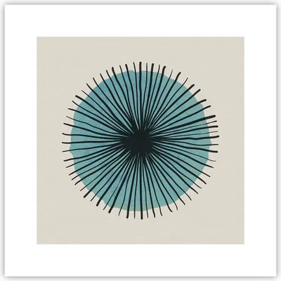 Produktbild von Poster - Poster ohne Rahmen - Auge Abstraktion Modern - 30x30 cm - Wand Bild - Wanddeko - Wandbilder - Kunstposter - Wandposter - Bilder - Kunstdruck - Wanddekoration - Wandbild - P2XAC30x30-4224