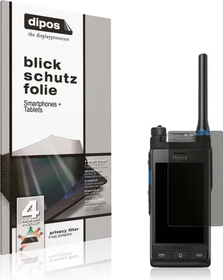 Produktbild von Blickschutzfolie für Hytera PTC760 matt Schutzfolie Folie Display Schutz dipos