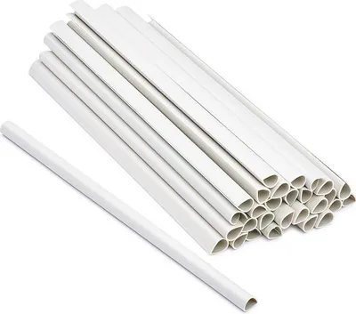 Produktbild von Befestigungsclips Sichtschutzstreifen 30 x PVC Clip Sichtschutz Garten hellgrau