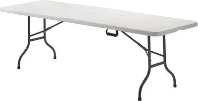 Produktbild von Famanu Klapptisch Tragbar 180 x 70 cm - Weiß