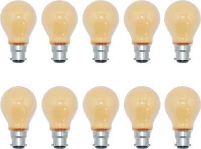Produktbild von 10 x Glühbirne 40W B22d orange Glühlampe 40 Watt Glühbirnen Glühlampen