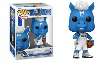 Produktbild von NBA Mascots POP! Sports Vinyl Figur Dallas- Champ 9 cm
