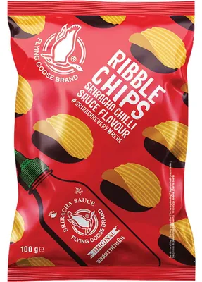 Produktbild von Flying Goose Brand Ribble Chips Sriracha Chilli Sauce 100g