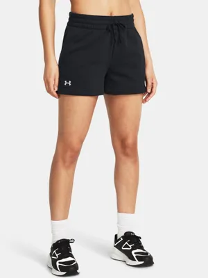 Produktbild von Under Armour Rival Fleece Short - Schwarz 1382723-001__XS