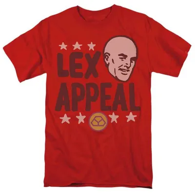 Image de Superman - T-shirt "The y Lexy" pour hommes/femmes, modèle unie, référence TV36962 (XXL) (rouge)